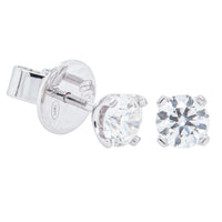 Ever Blossom Ear Studs, White Gold & Diamonds - Categories Q16035