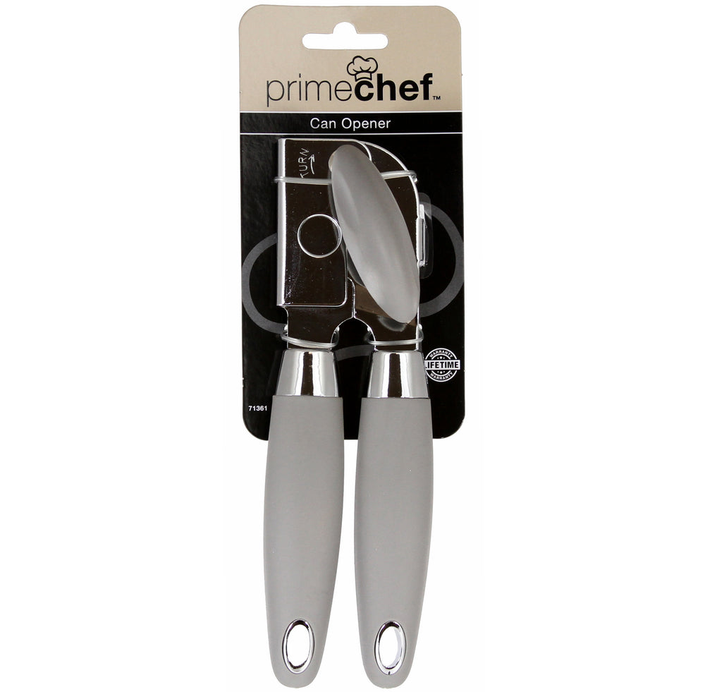 Prime Chef® Soft Grip Handle Can Opener - Slate – Taste and Living