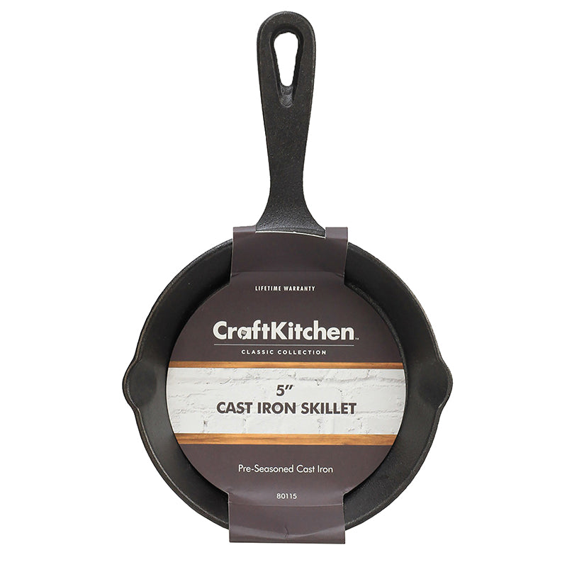 Artesa Cast iron skillet with serving board - Kitchen Craft