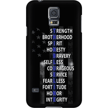 Load image into Gallery viewer, Thin Blue Line - Custom Designed Phone Case - Made in USA
