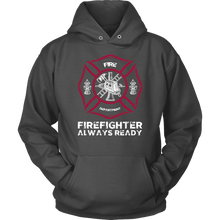 Load image into Gallery viewer, Firefighters Always Ready - Soft Unisex Hoodies
