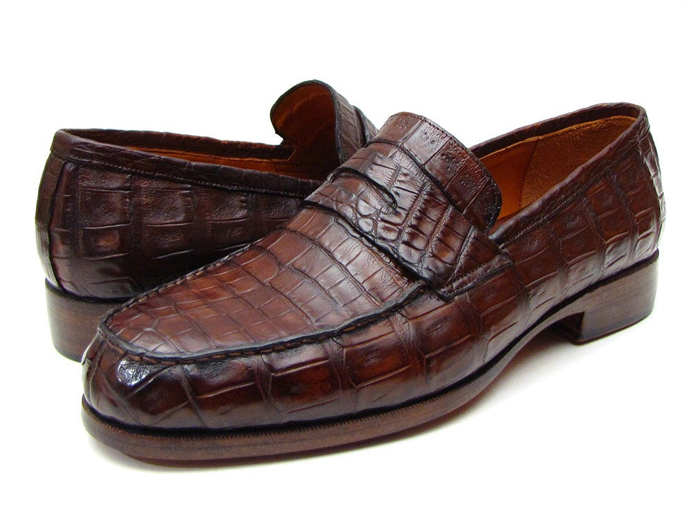 paul parkman alligator shoes