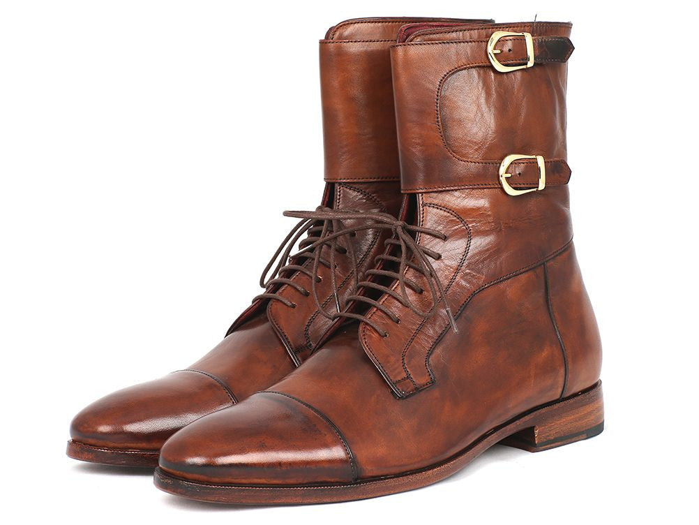 High Boots Brown Calfskin (ID#F554-BRW 