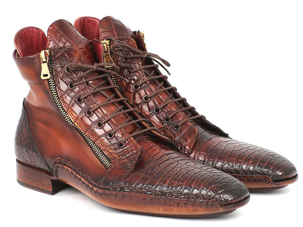 paul parkman alligator shoes