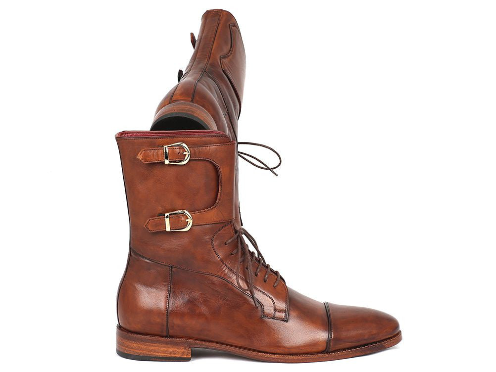 High Boots Brown Calfskin (ID#F554-BRW 