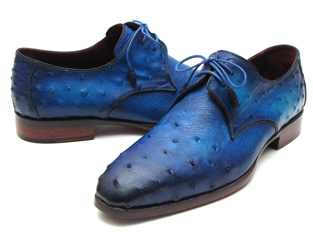 ostrich leather shoes