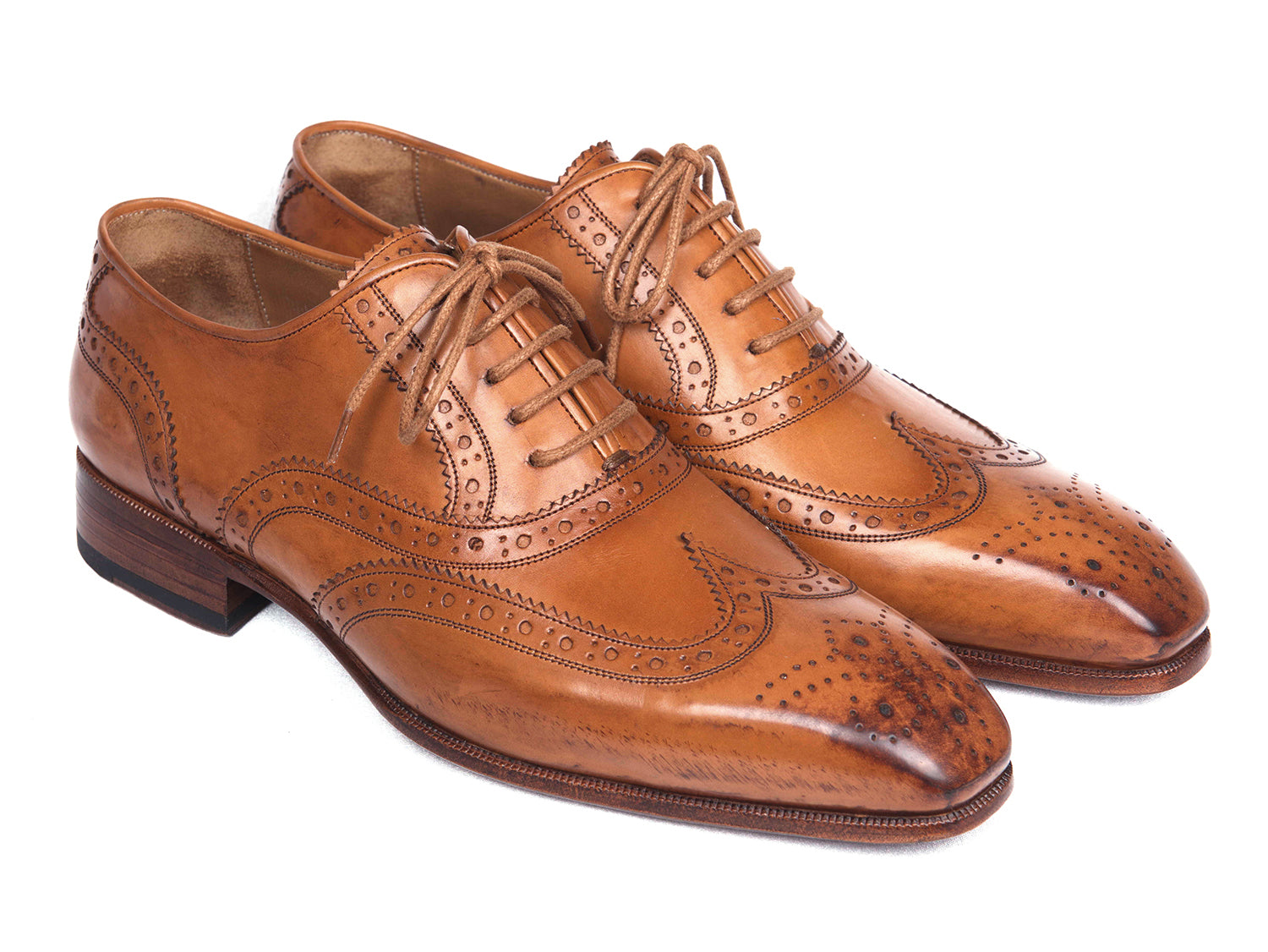 cognac wingtips