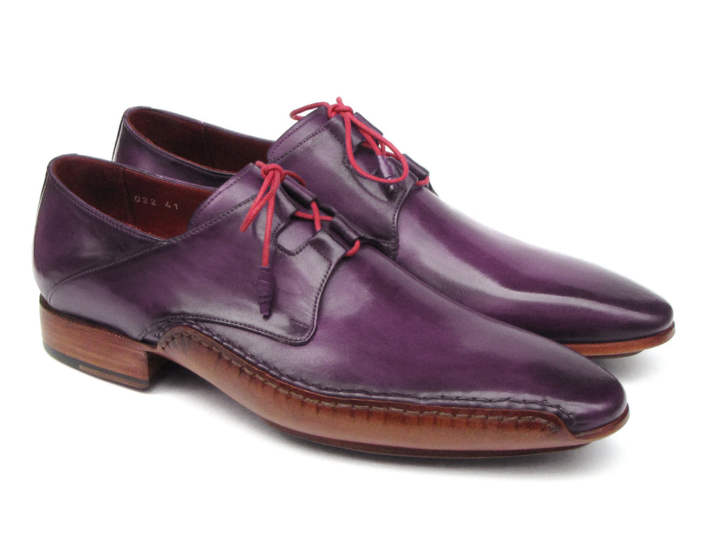 Paul Parkman Ghillie Lacing Handsewn Shoes Purple (ID#022-PURP) – PAUL ...