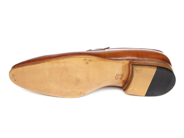 Paul Parkman Men's Loafer Brown Leather Shoes (ID#068-CML) – PAUL ...