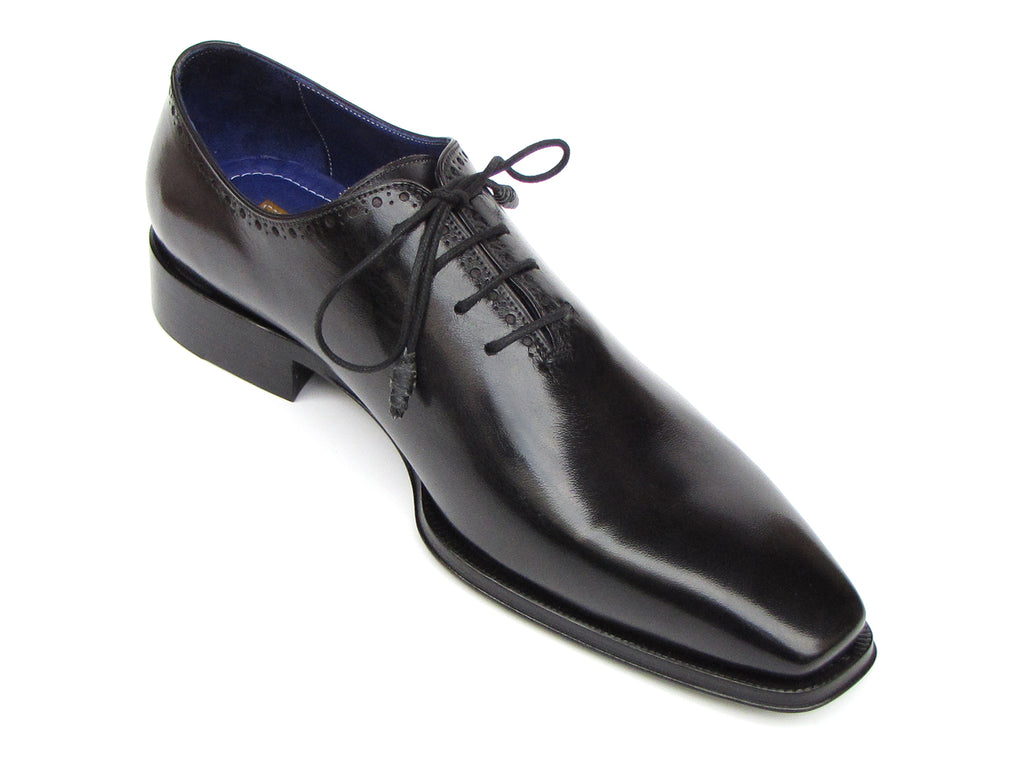 Paul Parkman Men's Plain Toe Oxfords Whole-cut Black (ID#025-BLK ...