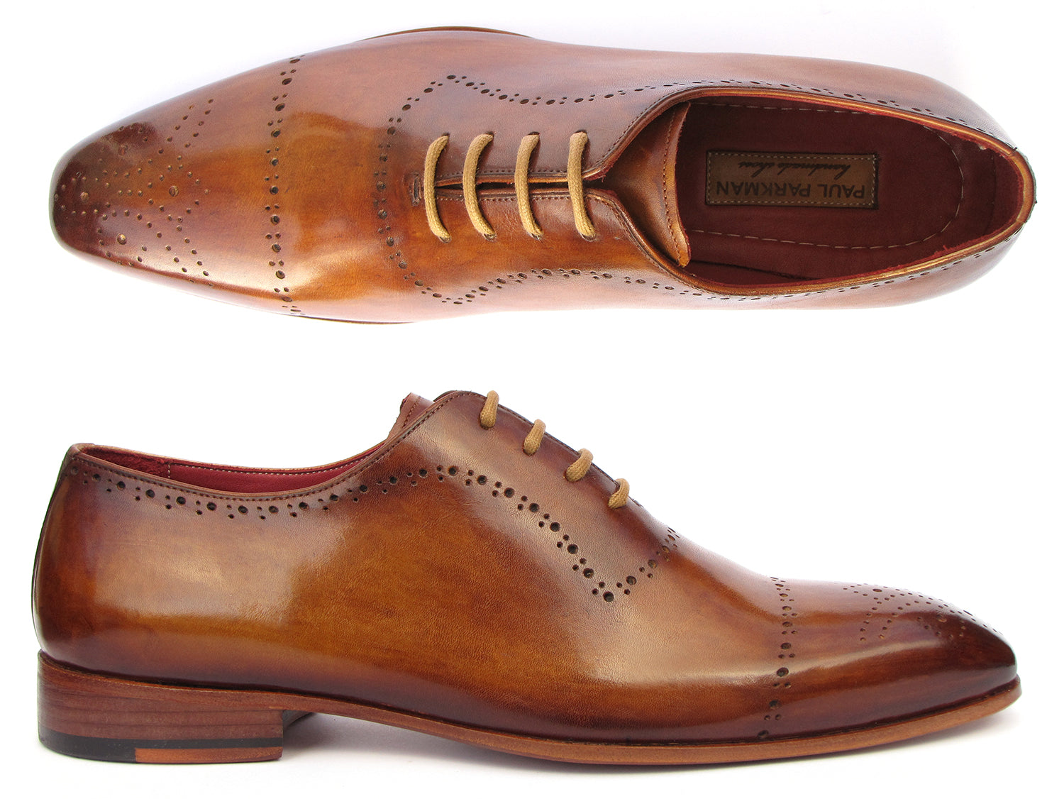 light tan oxfords