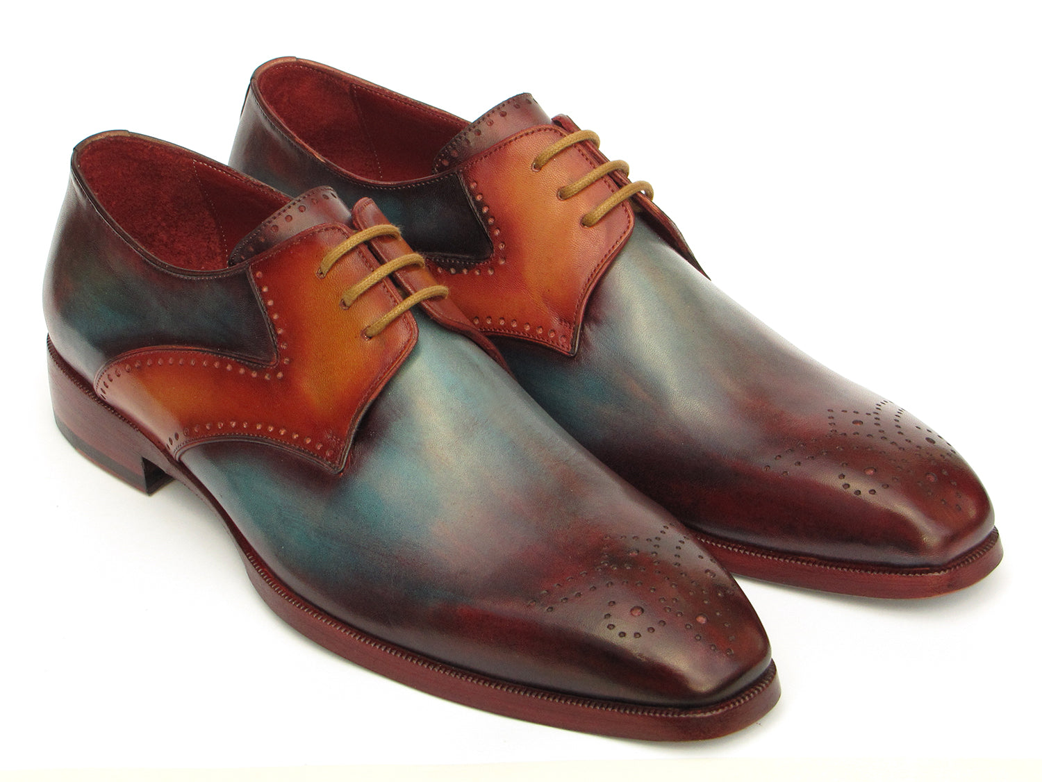 multi colored oxford shoes