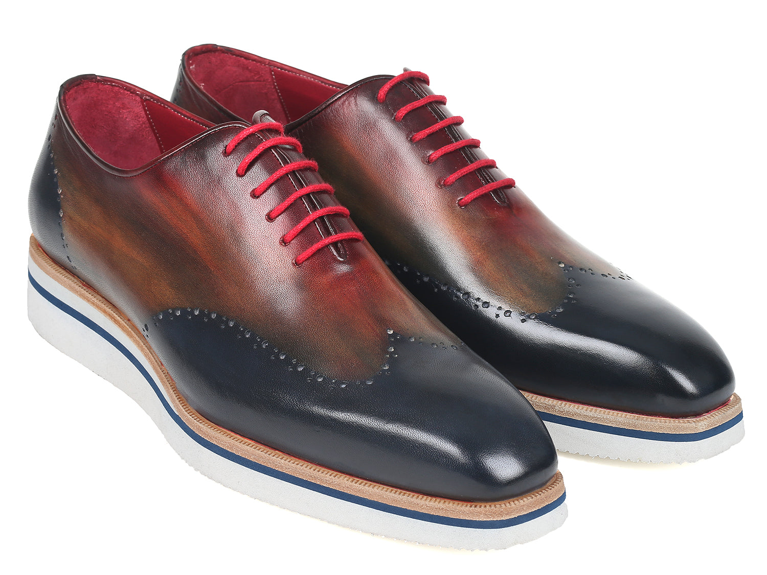 Paul Parkman Men's Smart Casual Wingtip 