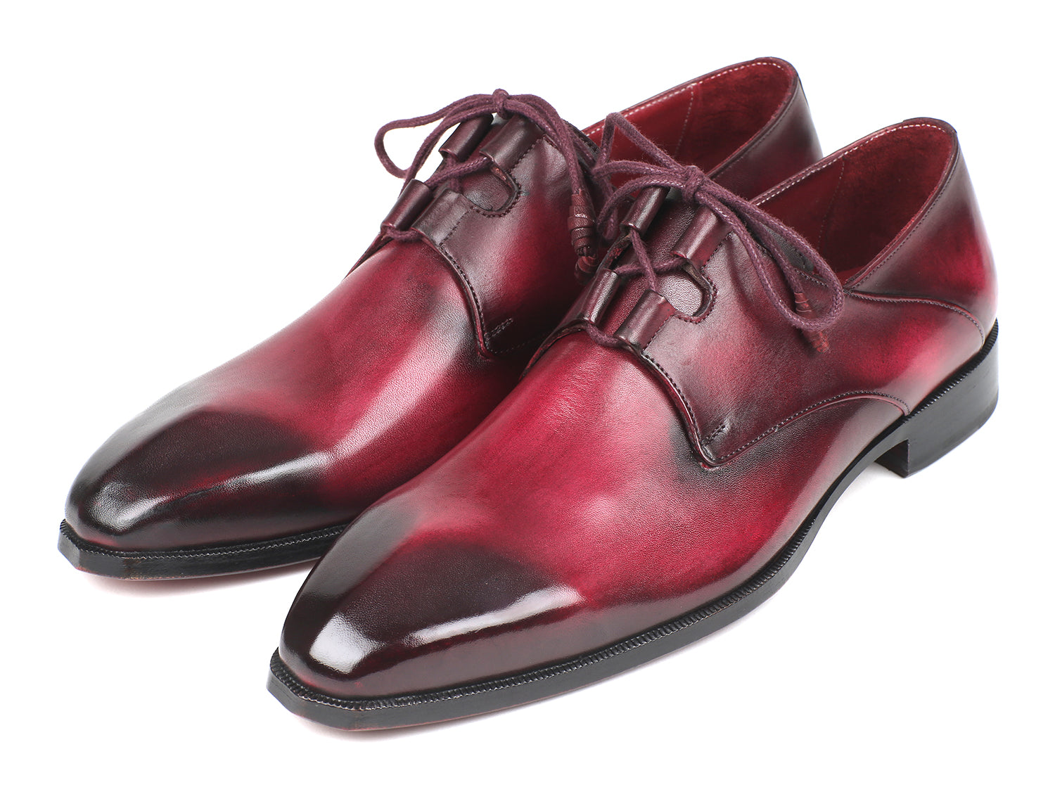 Paul Parkman Ghillie Lacing Bordeaux Dress Shoes (ID#GT515-BRD) – PAUL ...