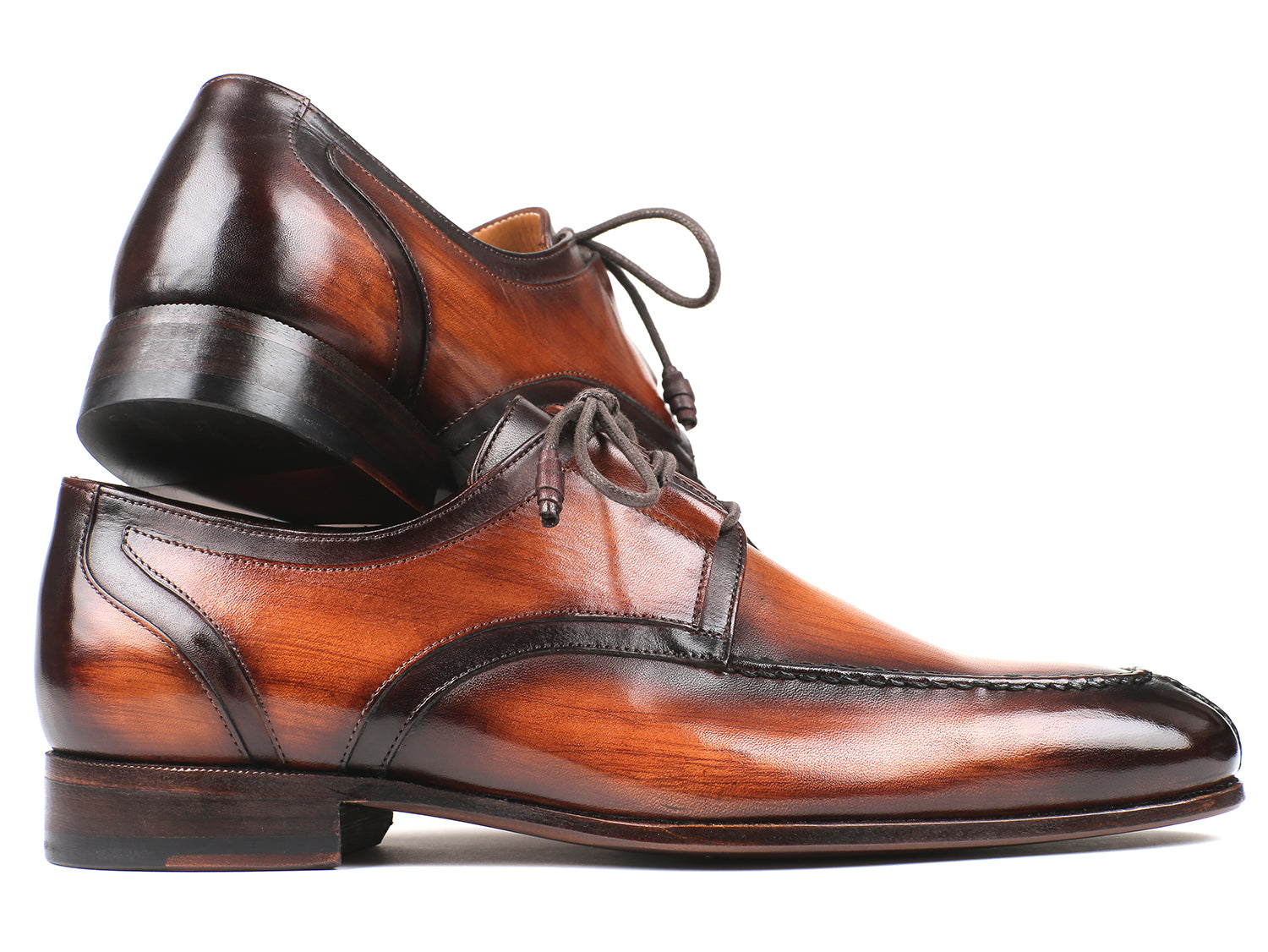 Paul Parkman Ghillie Lacing Brown 