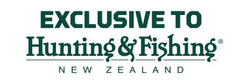 Exclusive in-store to Hunting and Fishing NZ