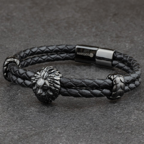 The Alpha Bracelet - Leather by Marssos