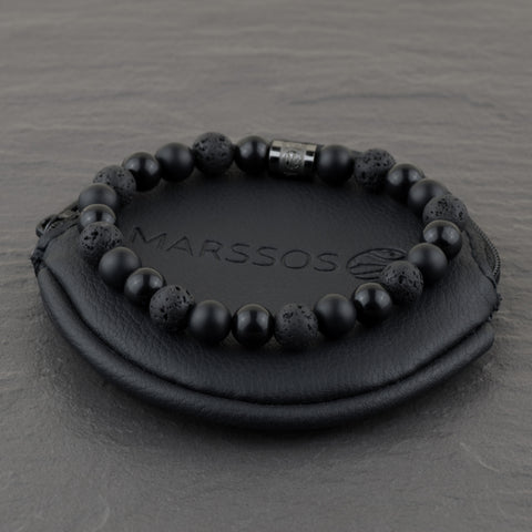 The Volcanic Bracelet - Obsidian