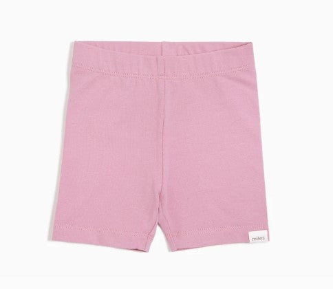 Miles Baby Pink Sky Biker Shorts