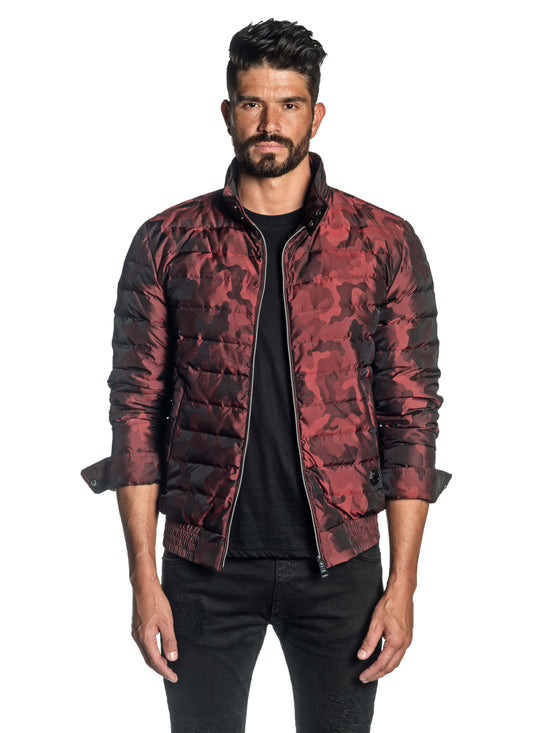 Buy Black Moto Down Quilted Jacket | Jared Lang Official Website