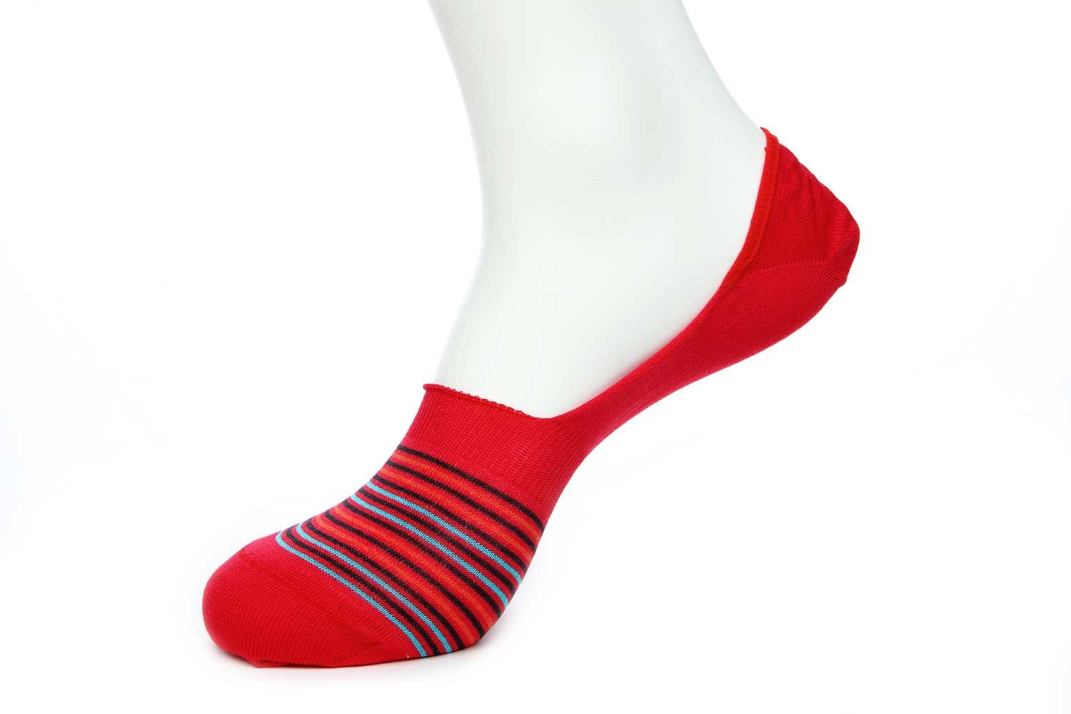 mens red no show socks