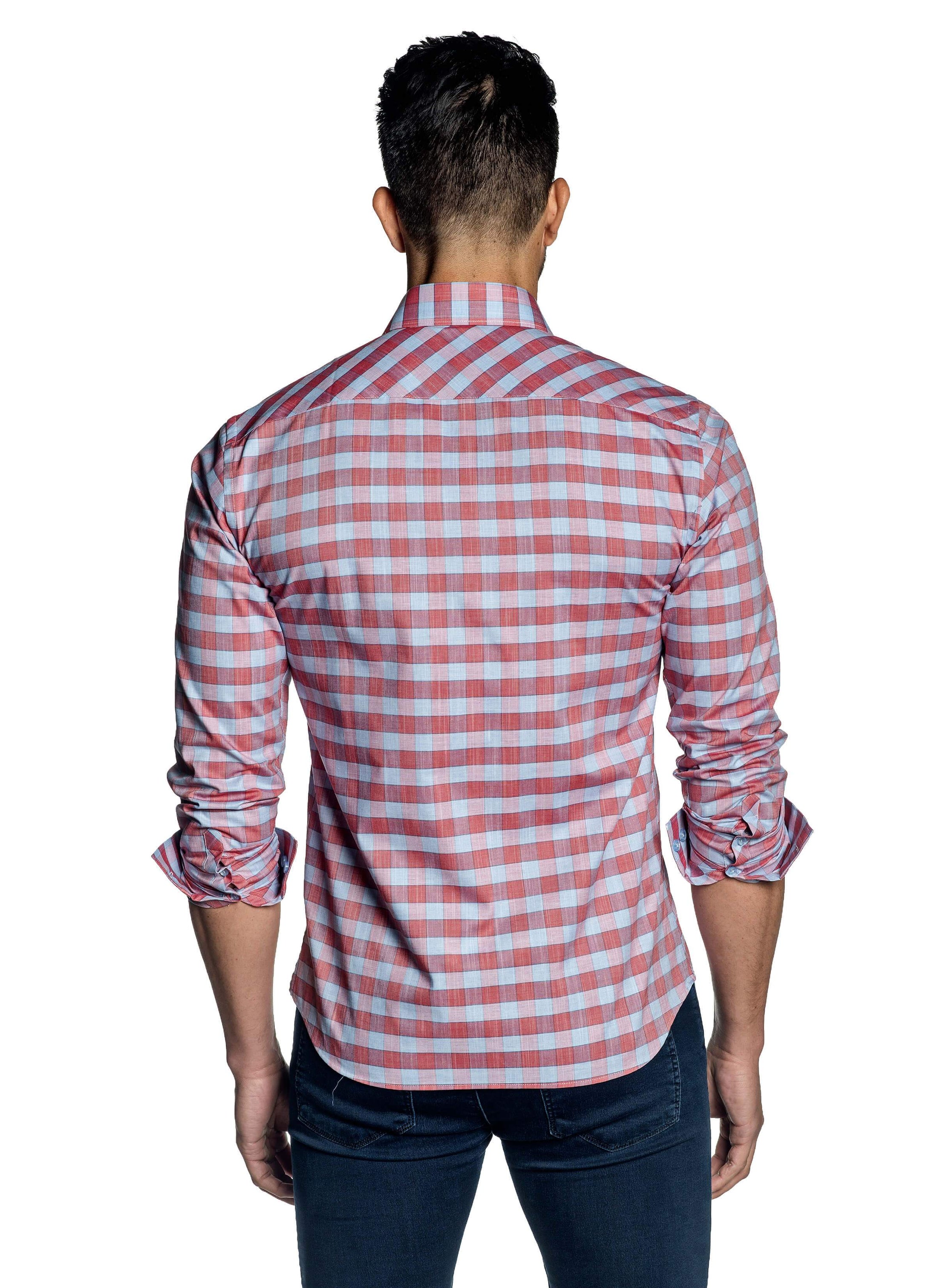 red checkered shirt outfit men
