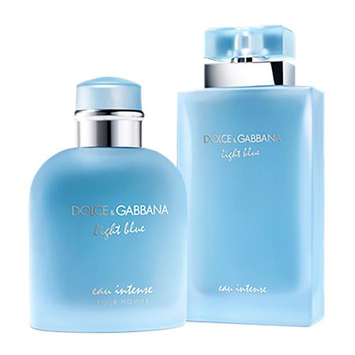 dolce and gabbana light blue intense women's