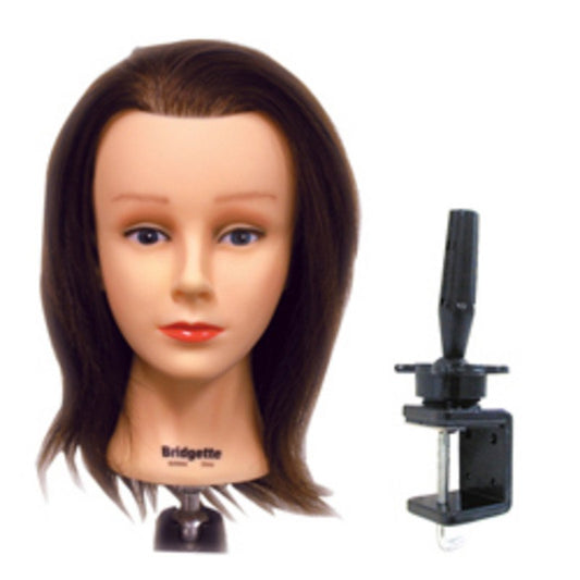 Celebrity 22 Cosmetology Mannequin Head 100% Human Hair