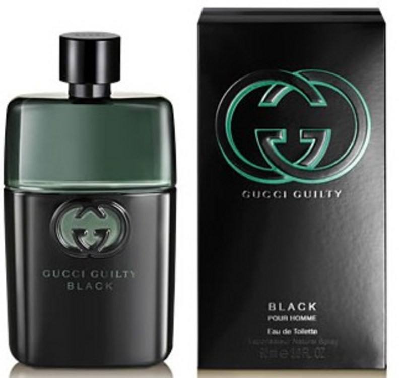 gucci guilty black pour homme eau de toilette spray