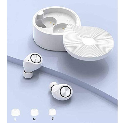 Bluetooth 5.0 Wireless Earbuds with Wireless Charging Case IPX4 Waterproof for Sport
