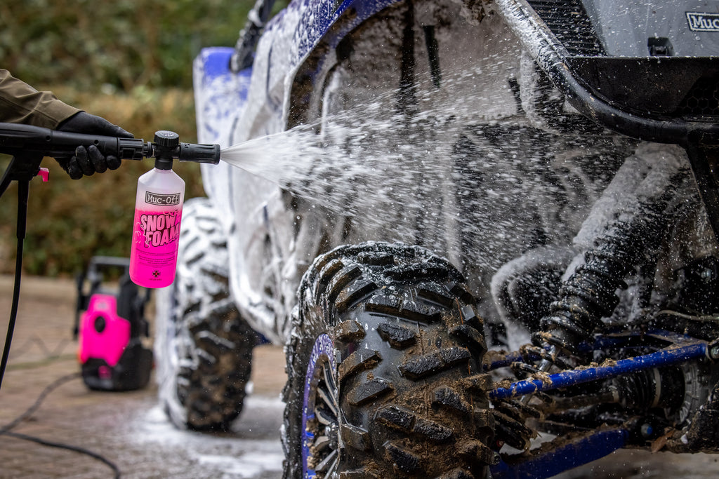 snow foam for motorbikes and cars