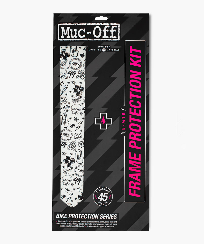Muc-Off UK Frame Protection Kit - Punk E-MTB (85-100mm downtube)