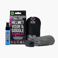 Muc-Off Visor, Lens & Goggle Cleaning Kit Luxury Polishing Cloth