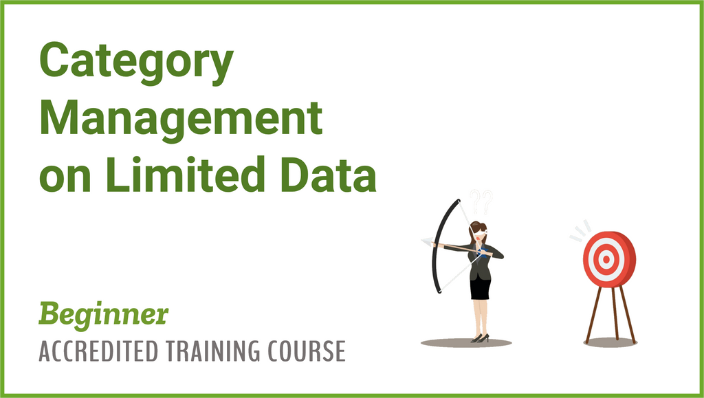 Category Management on Limited Data Online Training Course CMKG