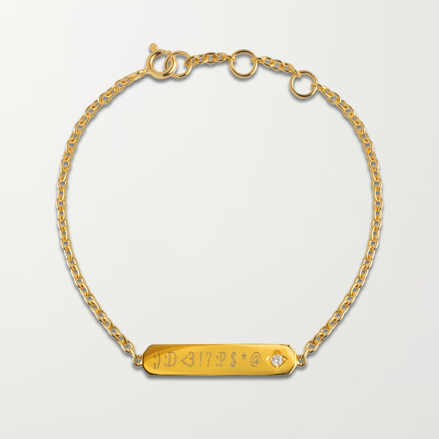SilverGoldRosegold Female Personalized Nameplate Bracelet Party  Jewellery Type Imitation