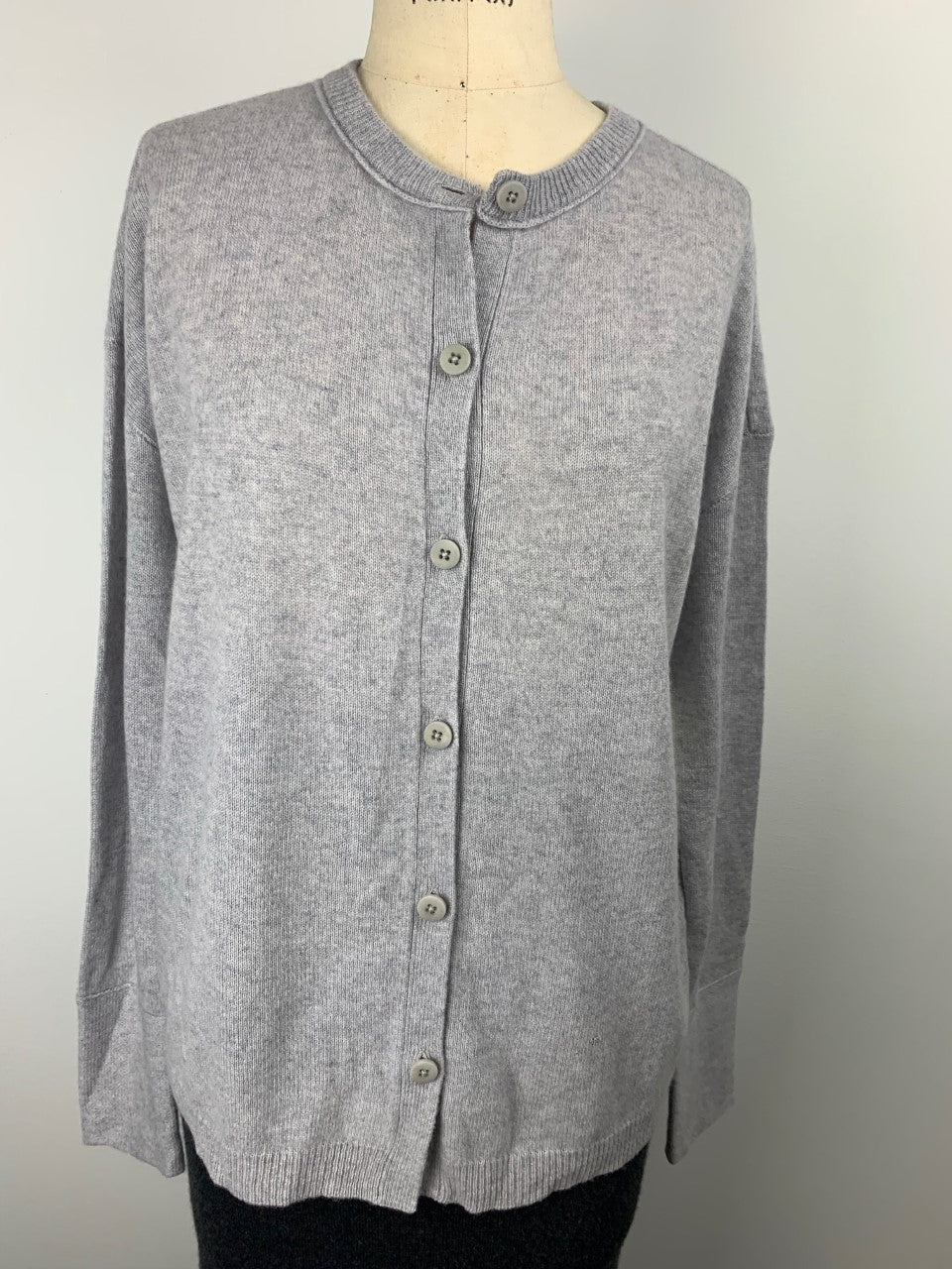 CASHMERE RELAXED CARDI