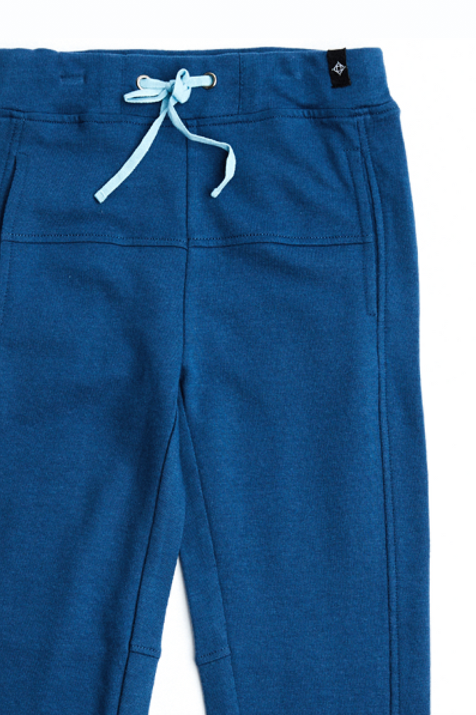 navy blue toddler joggers