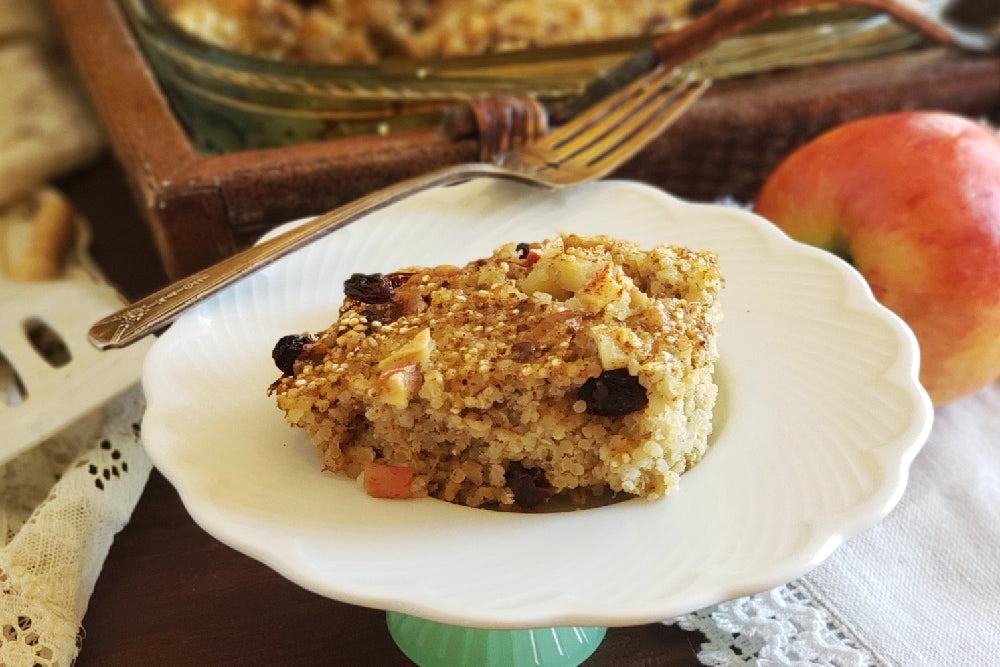 quinoa oat breakfast bake