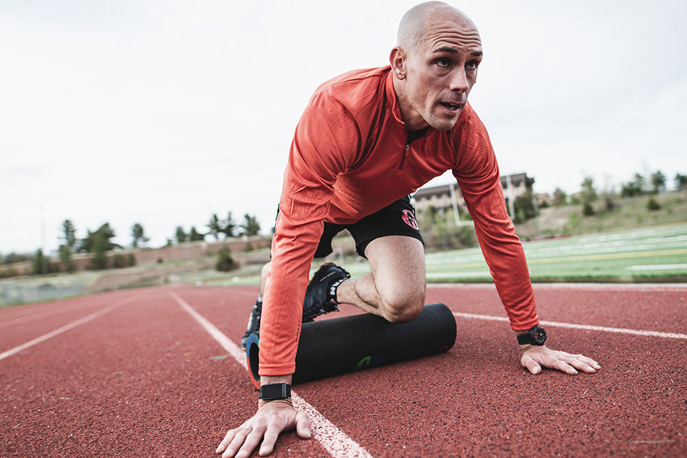 using a foam roller