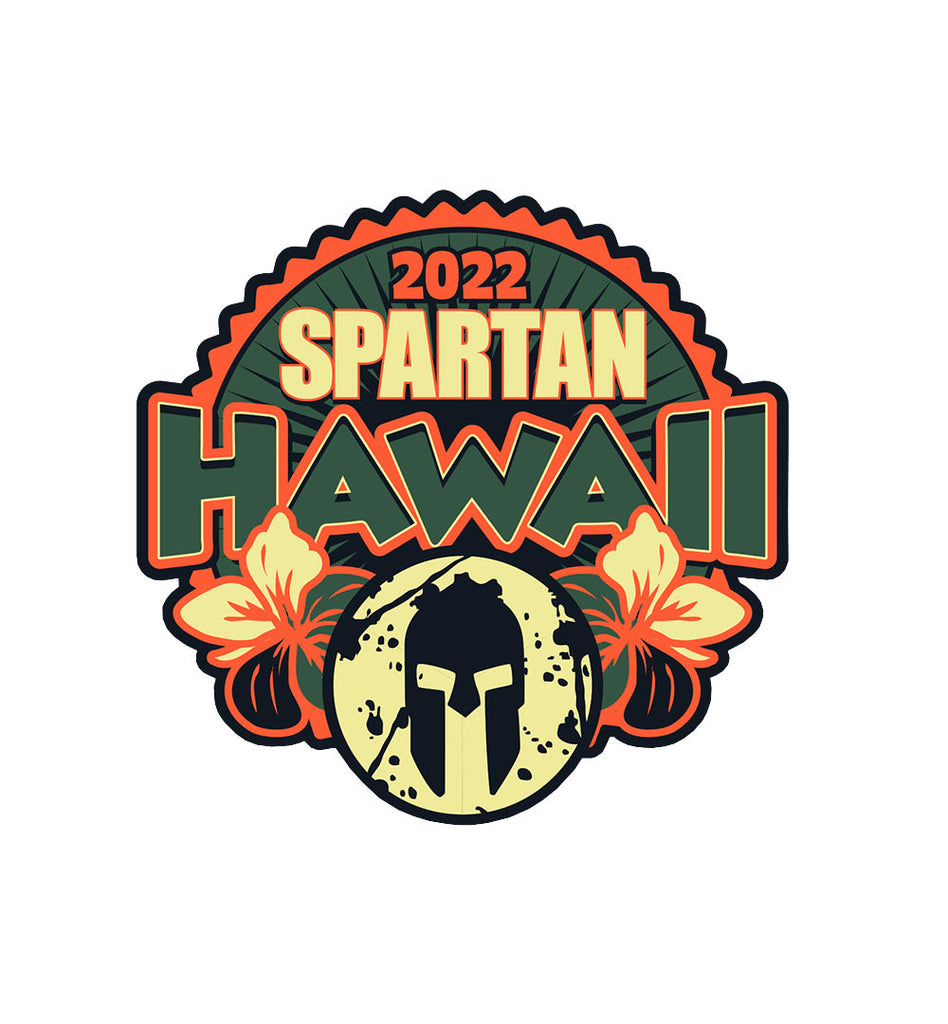 SPARTAN 2022 Hawaii Venue Patch Floral