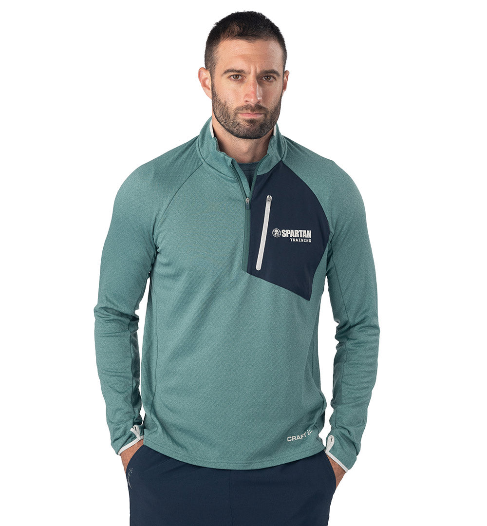 SPARTAN by CRAFT Core Trim Thermal Midlayer - Men's | Point Green
