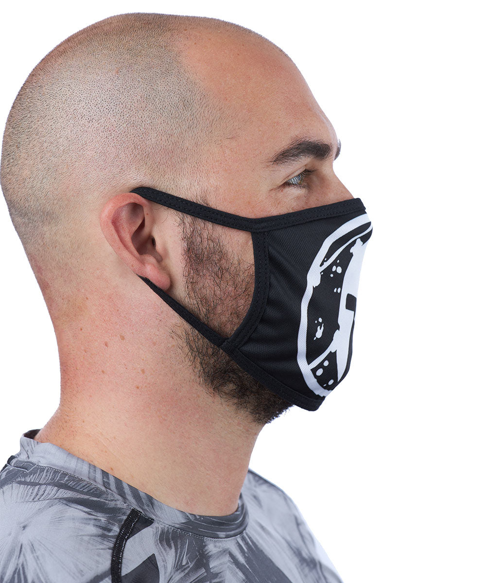 SPARTAN Face Mask | Black Helmet
