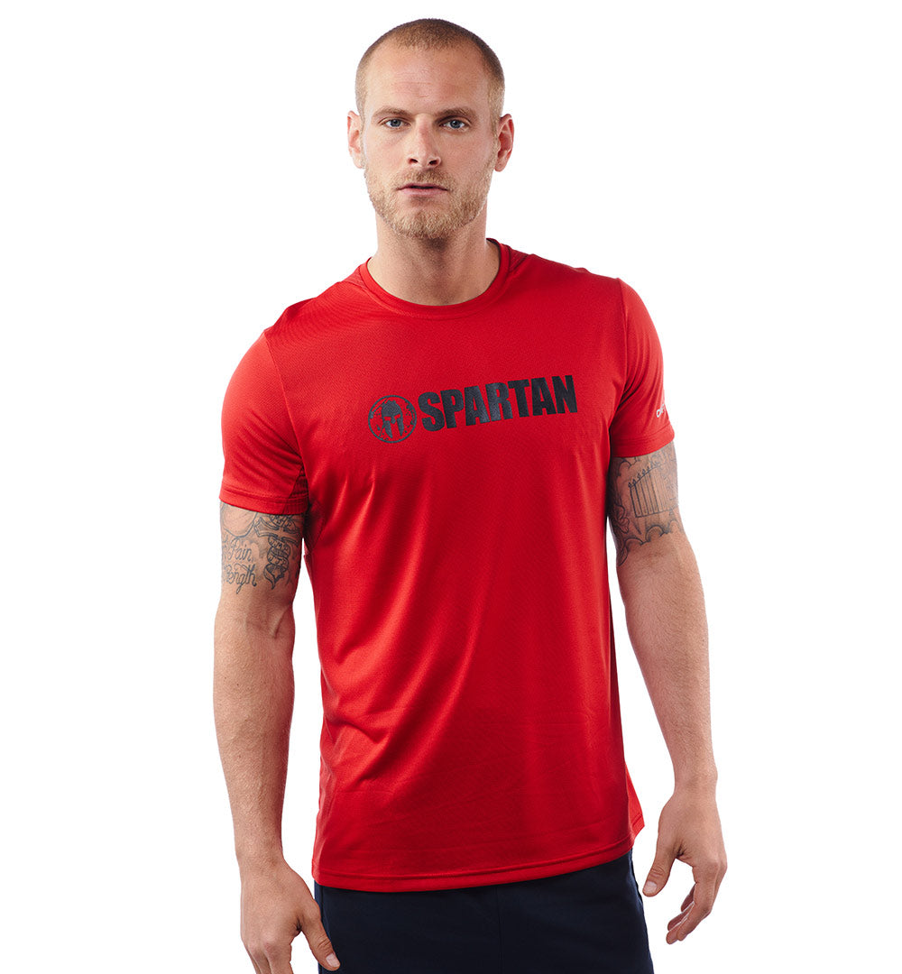 Camiseta Spartan By Craft Pro Breakaway: Hombre: Rojo: Elegante y transpirable