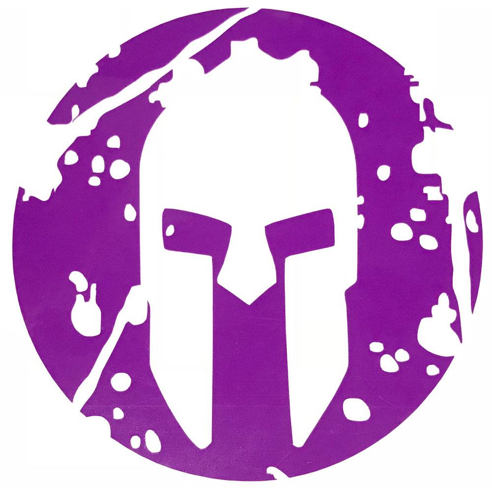Spartan Ultra: Vinyl Sticker: Purple: 3.5