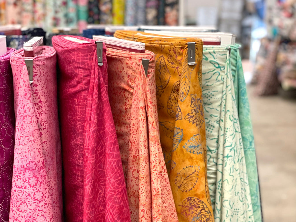 Fabric Options in Fabric Store