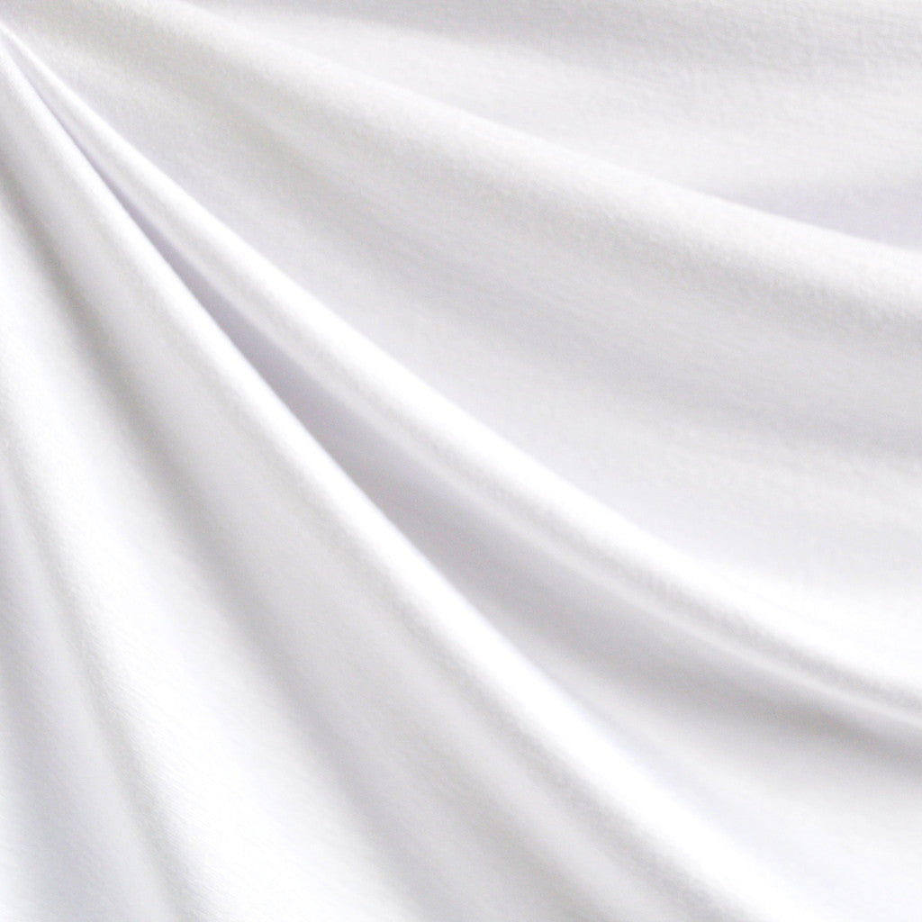 white jersey fabric