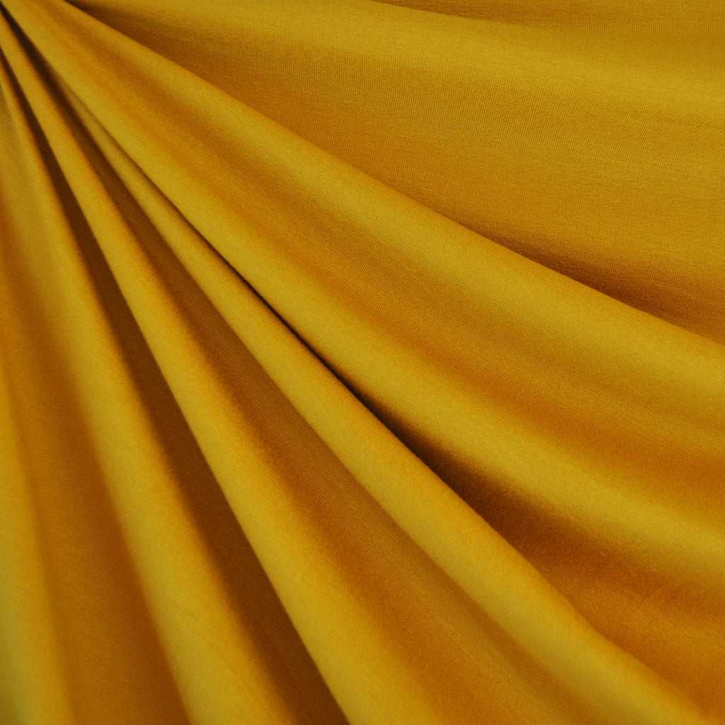 mustard jersey fabric