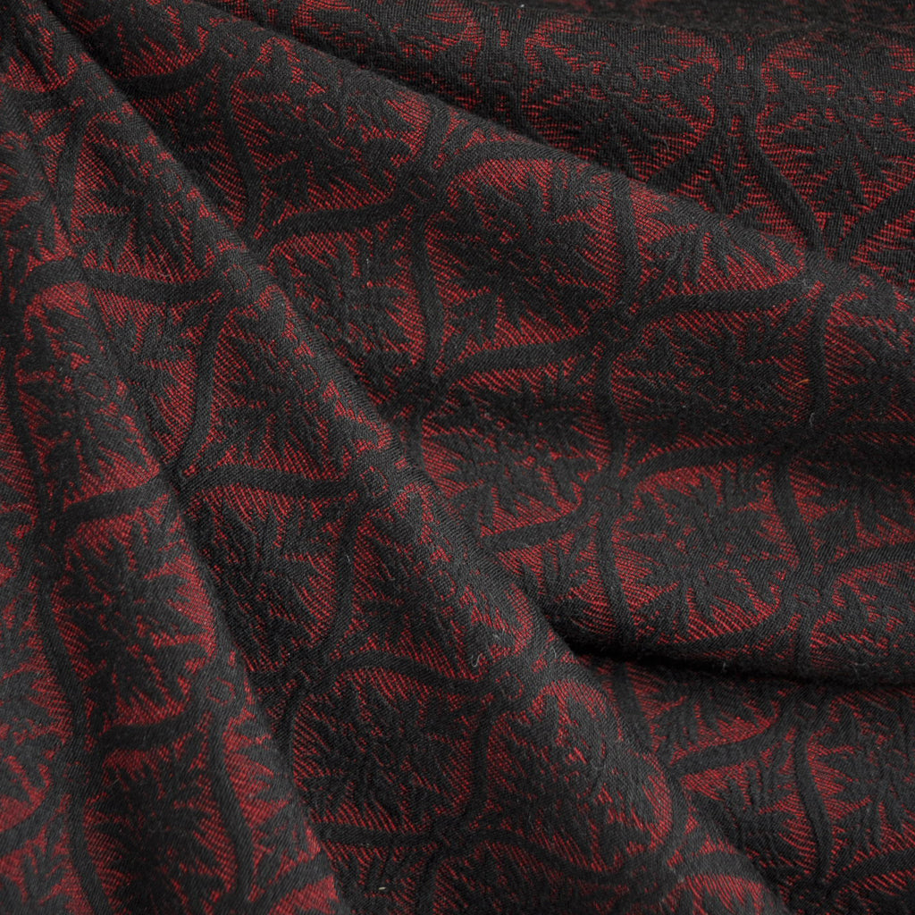 red double knit fabric