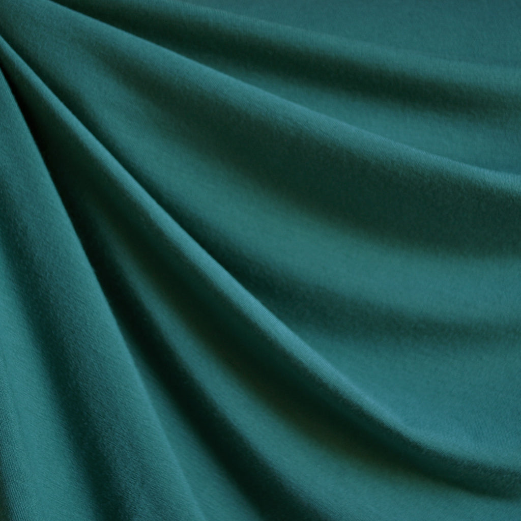 teal jersey fabric
