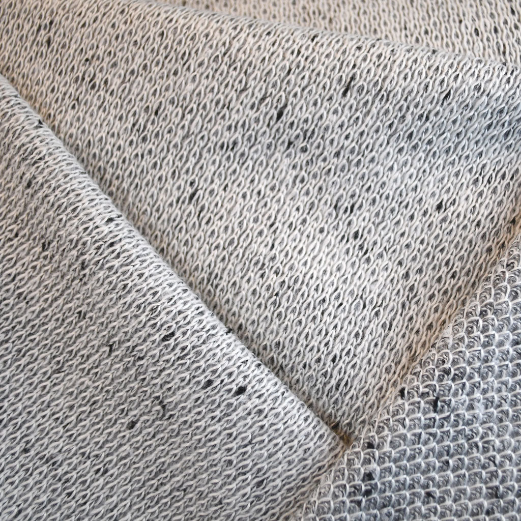 grey sweater knit fabric